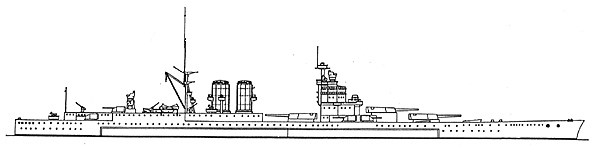 Line drawing of Saint Andrew